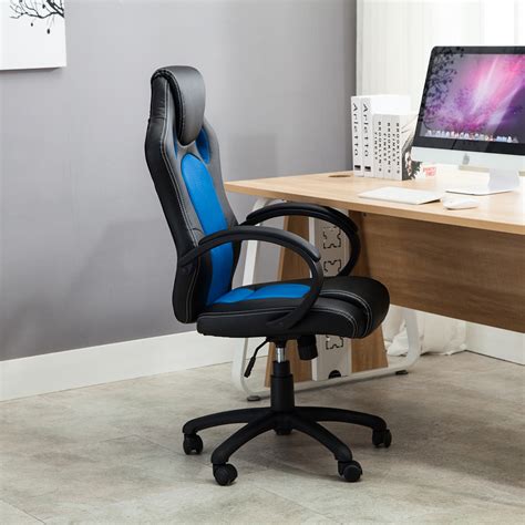 Home office chair ergonomic desk chair high back mesh computer chair with adjustable height and elastic lumbar support,thick seat cushion,executive swivel task chair for conference room. High Back Race Car Style Bucket Seat Office Desk Chair ...