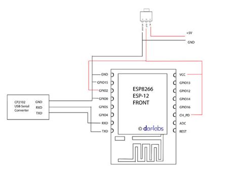 Arduino Ide Esp8266 V12 Wiring Arduino Stack Exchange