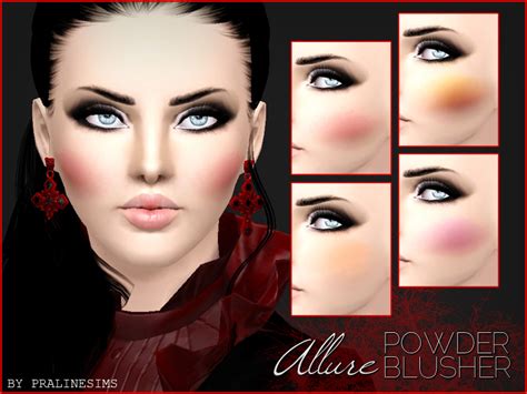 The Sims Resource Allure Powder Blusher