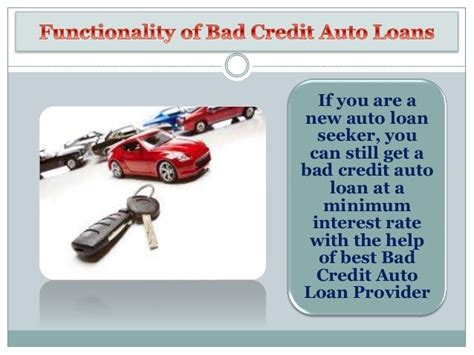 Auto Loans For Bad Credit A Platform That Provides Guaranteed Approv