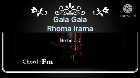 Karaoke Rhoma Irama Gala Gala II Chord Gitar YouTube