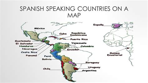 Países Que Hablan Españolspanish Speaking Countries Opa Junior High