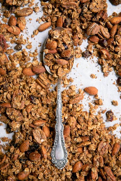 Healthy Coconut Oil Granola Naturally Sweetened With Honey Delicious