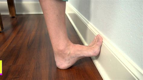 plantar fasciitis stretches standing stretch youtube