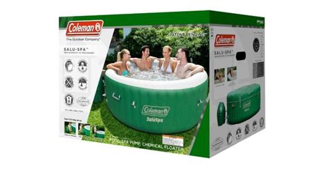 Coleman Saluspa Person Inflatable Hot Tub Spa Frugal Buzz
