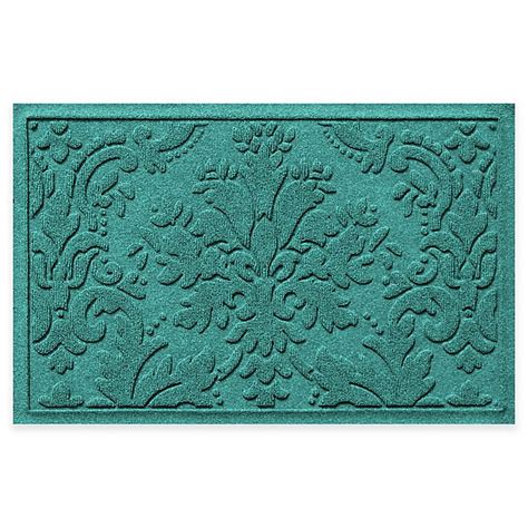 Weather Guard™ Damask 23 Inch X 35 Inch Door Mat Bed Bath And Beyond