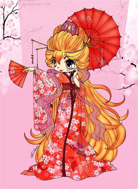 Kimono Chibi Contest By Whitley Chan On Deviantart