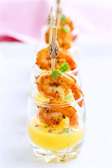 Dynamite shrimp appetizer is a fun and easy shrimp recipe! Succulent Shrimp Shooters Recipe with Mango Sauce - Best Appetizer — Eatwell101