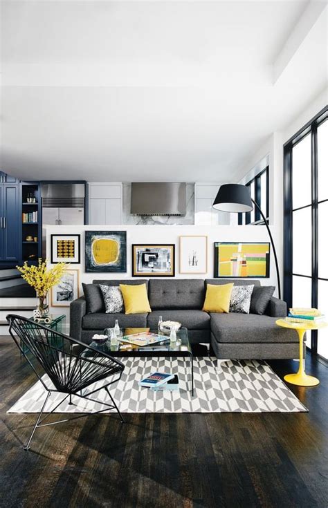Browse our great prices & discounts on the best living room furniture. 41 Stylish Grey And Yellow Living Room Décor Ideas - DigsDigs