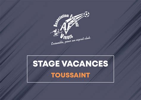 Stage Vacances Toussaint Af Virois