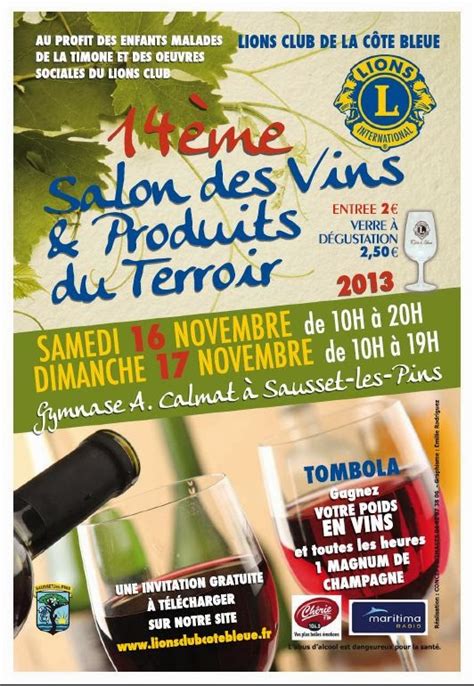 Sausset Les Pins Salon Des Vinset Des Produits Du Terroir 16 Et 17