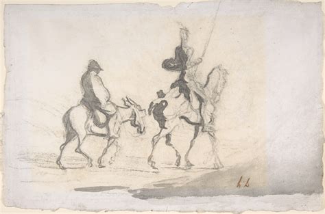 Honoré Daumier Don Quixote And Sancho Panza The Metropolitan Museum