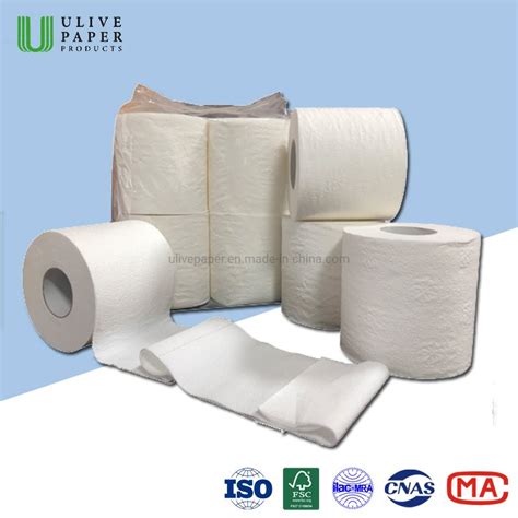 Ulive Wholesale Virgin Pulp Bathroom Tissue Roll China Wholesale Toilet Paper And Bamboo