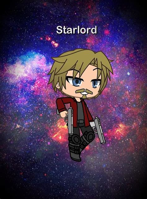 Starlord Marvel Chris Pratt Gacha Life Guardians Of The Galaxy Cute