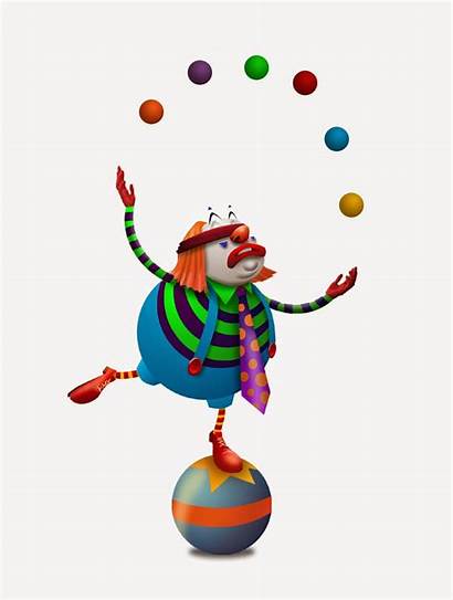 Juggler Circus Clipart Juggling Act Animated Ball