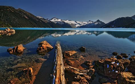 Hd Wallpaper Decay Rate Reflection Lake Mountains Canada