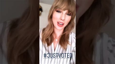 Go Vote Taylor Swift Instagram Story Youtube
