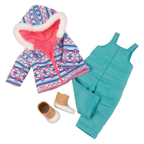 Our Generation Snow Bright Winter Outfit For 18 Dolls Our Generation Doll Clothes Our