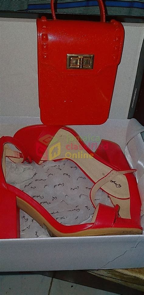 Qupid Red High Heels Mini Purse For Sale In Old Harbour St Catherine Womens Shoes