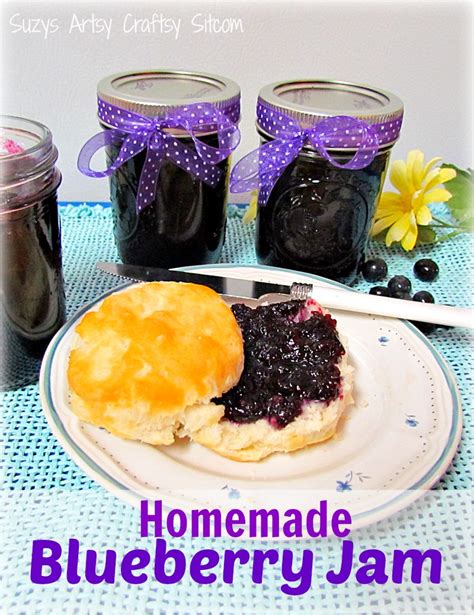 Simple Canning How To Make Homemade Blueberry Jam