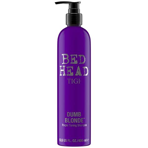 TIGI Bed Head Dumb Blonde Purple Toning Shampoo 13 5 Ounce Buy
