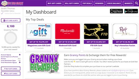 Maybe you would like to learn more about one of these? Granny Rewards Loyalty Program: Receive SaveYa eGift Card for Granny Rewards Loyalty Program ...