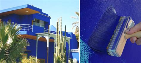 Installé dans la médina de marrakech, le peintre jacques majorelle tombe amoureux d'une superbe propriété, à deux pas de la palmeraie, qu'il acquiert en ce bleu va faire sa renommée internationale. La vie est bleue ! Peinture naturelle Bleu Majorelle ...