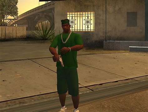 Carl Johnson Cj Grand Theft Auto San Andreas Gta Profile 1