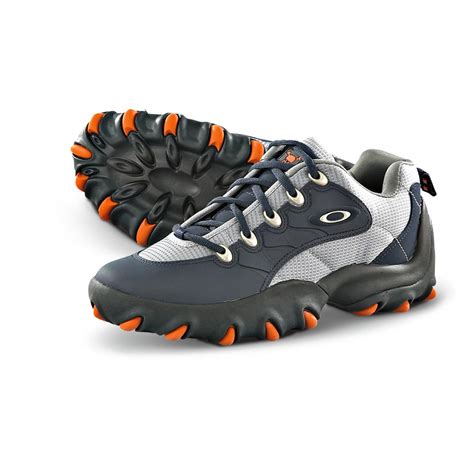 Mens Oakley Teeth Lace Ups Gray Steel 137899 Casual Shoes At