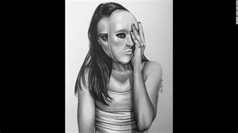 Artists Sketches Convey Struggles Of Eating Disorder Cnn