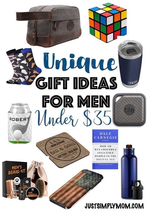Unique Gift Ideas For Men Under 35 Just Simply Mom