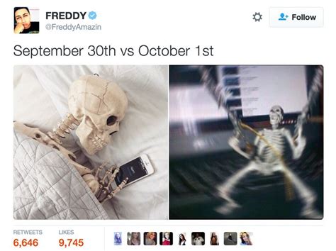 17 Of The Funniest Tweets About September 30th Vs October 1st Funny