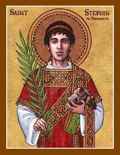 Today Is The Feast Of The First Martyr And Deacon St Stephen According