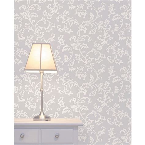 Homebase Uk Floral Wallpaper Grey Wallpaper Decor