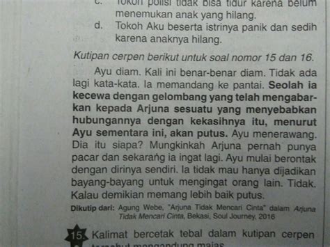Mengenal aturan bermain bersama teman. kalimat bercetak tebal dalam kutipan cerpen tersebut ...
