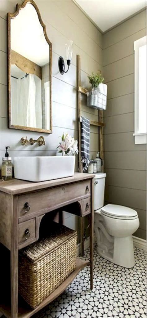 116 Rustic And Farmhouse Bathroom Ideas With Shower ~