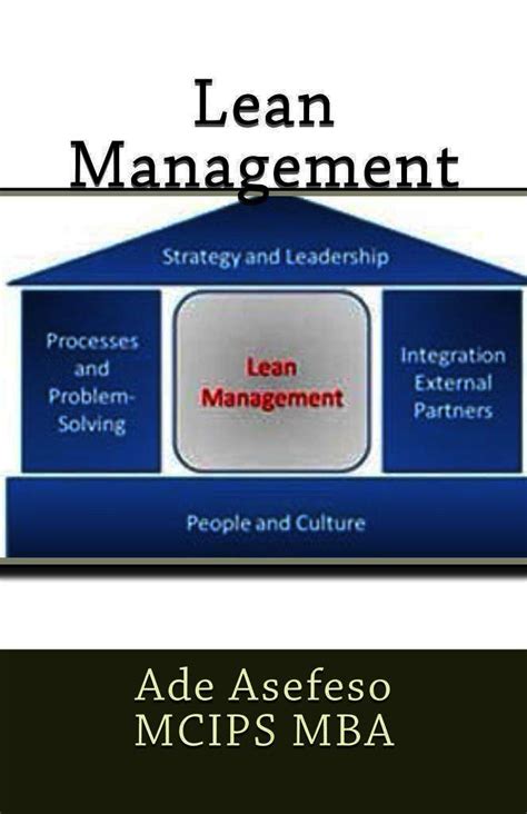 Tablo Read Lean Management By Ade Asefeso Mcips Mba