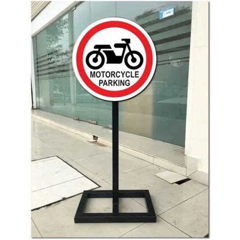 Acp Sheet Rectangular Direction Signage Boardhighway Sign Board At Rs