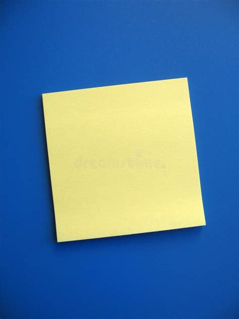 Blank Sticky Note Stock Image Image Of Memory Business 925265