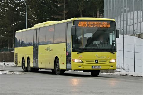 Mercedes Benz Integro Von Postbus BD 14034 Als Linie 4165 In