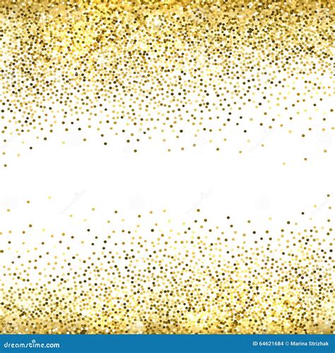 Gold Glitter Background Stock Vector Illustration Of Abstract 64621684