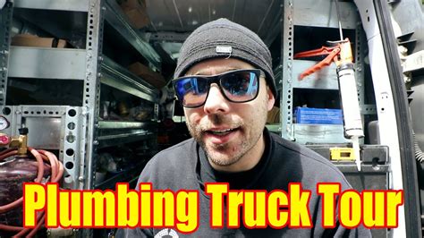 plumbing service truck tour 4000 subscriber special youtube