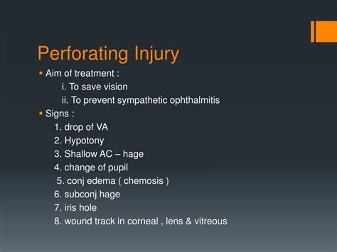 Ppt Eye Injuries Powerpoint Presentation Free Download Id2044309