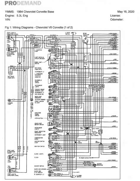 Wiring Diagram For A 1964 Chevy Corvette Rprodemand