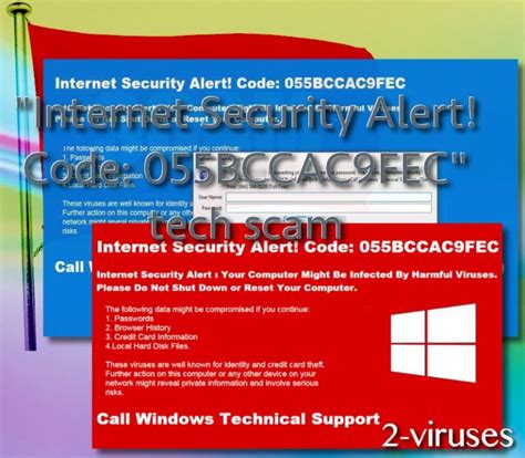 Internet Security Alert Code 055bccac9fec Tech Scam How To Remove
