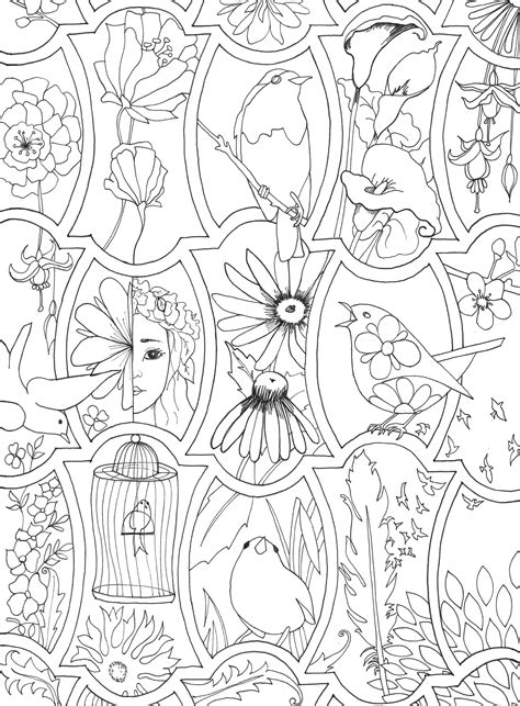 Mexican Folk Art Coloring Pages Coloring Home