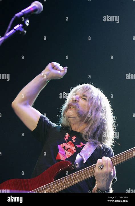 Derek Smalls Harry Shearer Of Spinal Tap Performs At Wembley Arena