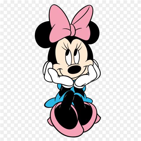 Pink Disney Minnie Mouse On Transparent Background PNG Similar PNG