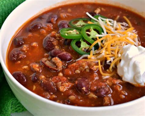 The Best Healthy Turkey Chili Youll Ever Eat