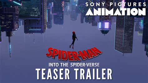 SPIDER MAN INTO THE SPIDER VERSE Official Teaser Trailer YouTube
